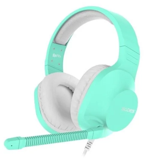 Sades Spirits SA721 Gaming Headset - Cyan